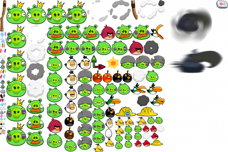 文件:Pre-Chrome INGAME Sprites.png