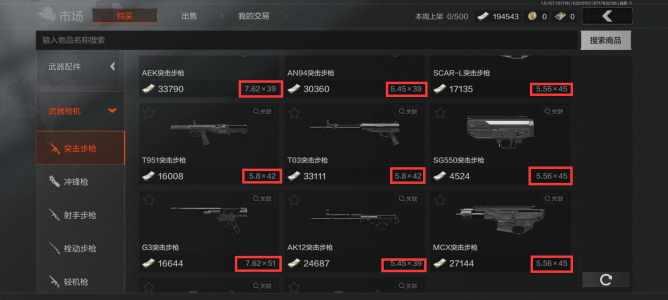《暗区突围》中常用弹药的适用性及其特性2.png
