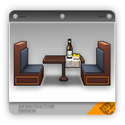 双排沙发座（未满）