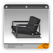 灰色简装矮沙发（右）