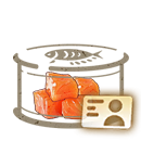 Icon 名片 贴纸·三文鱼.png