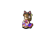 红色猫耳电子耳机外显效果.gif