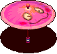 桃花云伞.gif