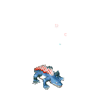 周年水龙蜥-站立.gif