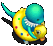 漂浮水蓝鼠.gif