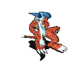 觉醒的蜥蜴武士-倒下.gif