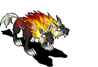 烈焰双头犬-倒下.gif