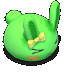 绿茶麻糬兔兔-倒下.gif
