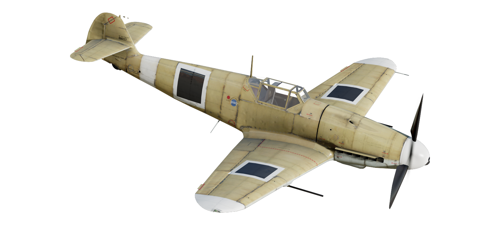 德国-Bf 109 F-4-Trop