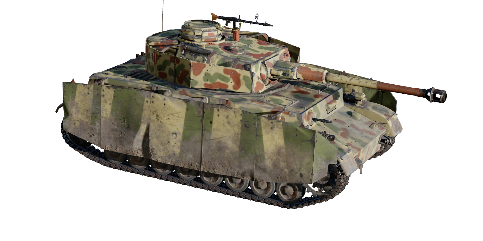 德国-四号坦克 H 型