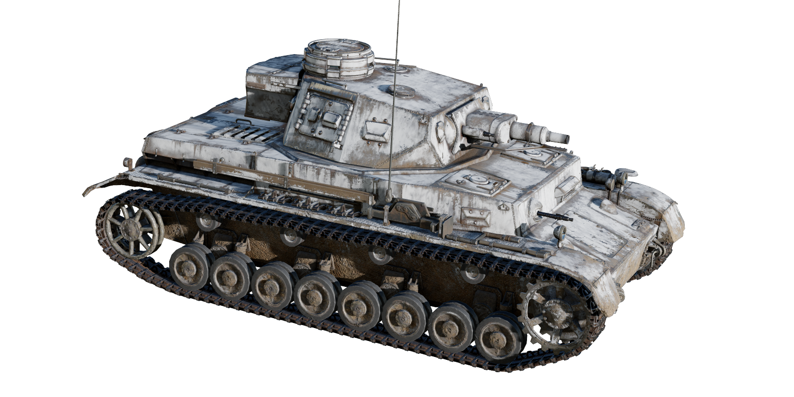 德国-四号坦克 F1 型