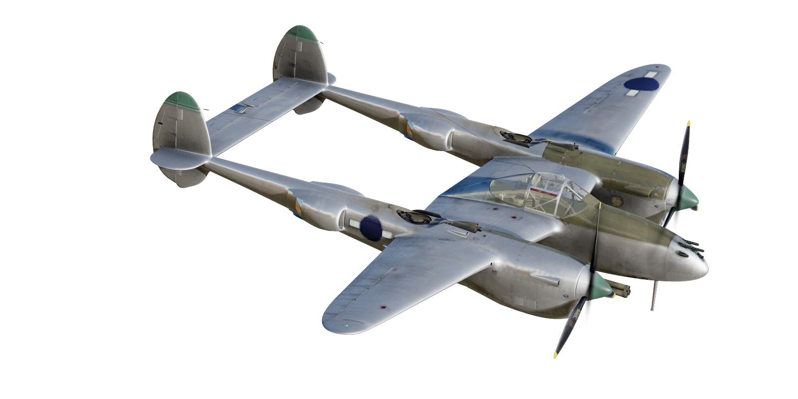 美国-P-38J-15“闪电”