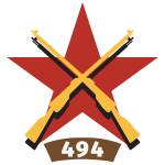 第174步兵师 第494步兵团