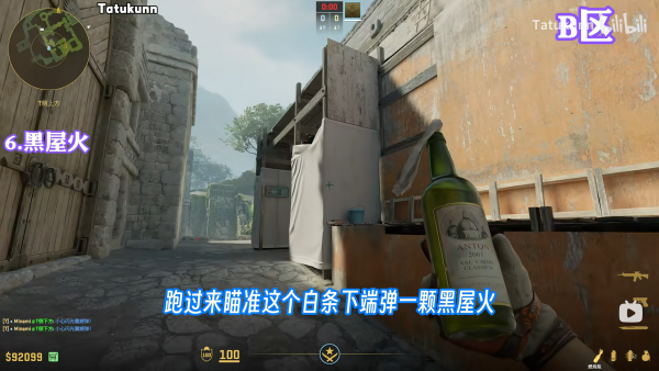 黑屋火人物点位示意图