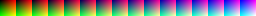 一个中性色彩的LUT纹理例子