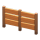 横条木板栅栏
