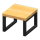 铸铁木凳