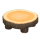 圆木圆桌