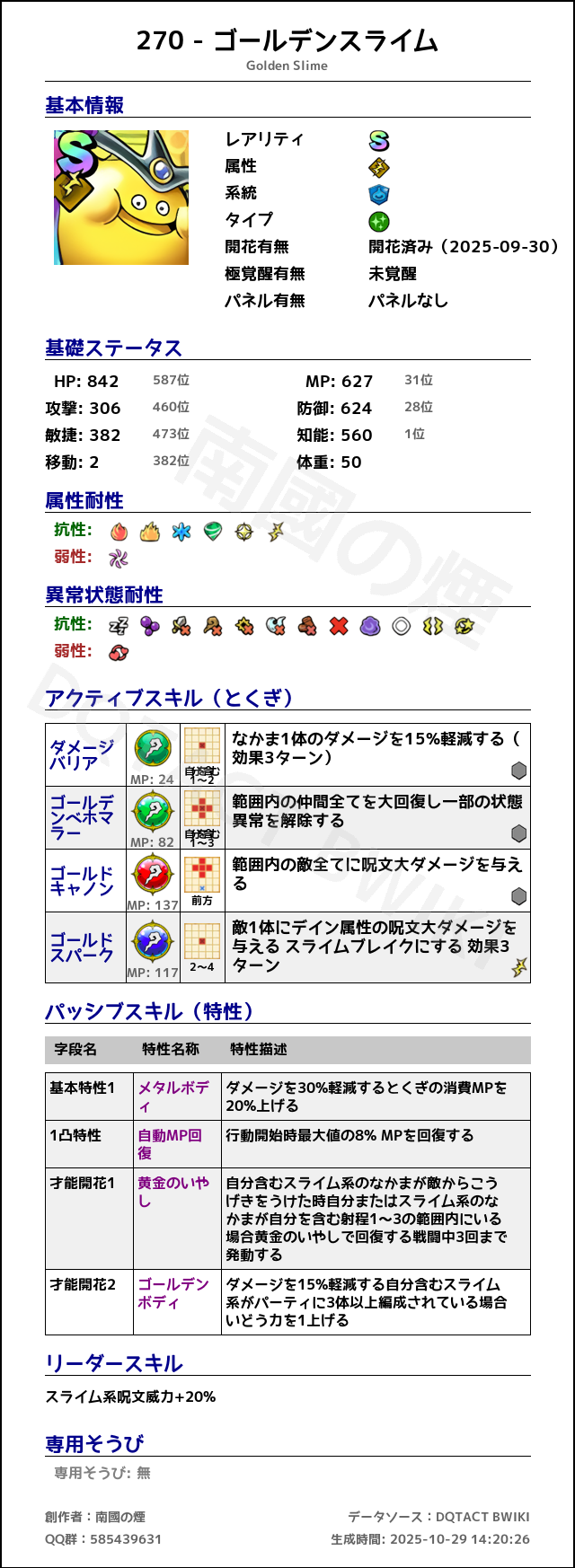 270 ゴールデンスライム japanese.png