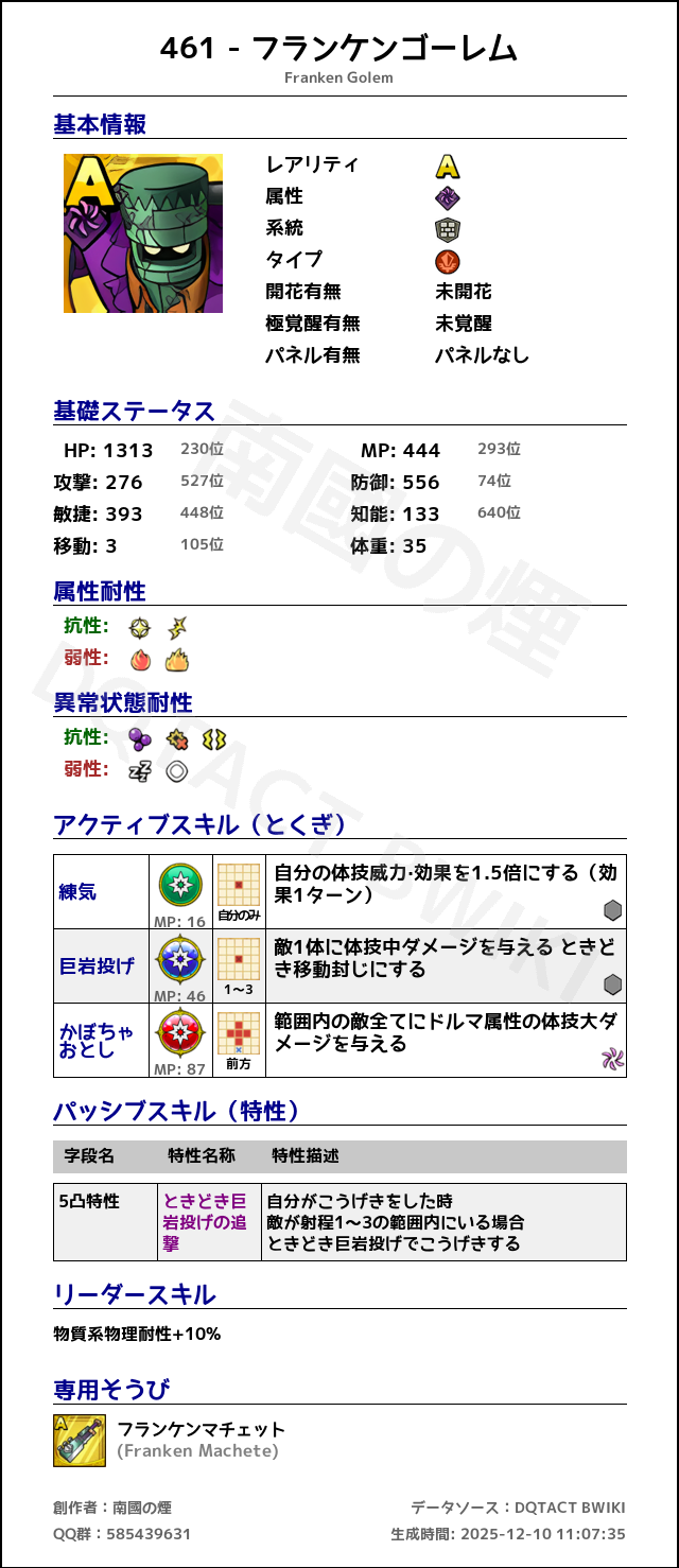 461 フランケンゴーレム japanese.png
