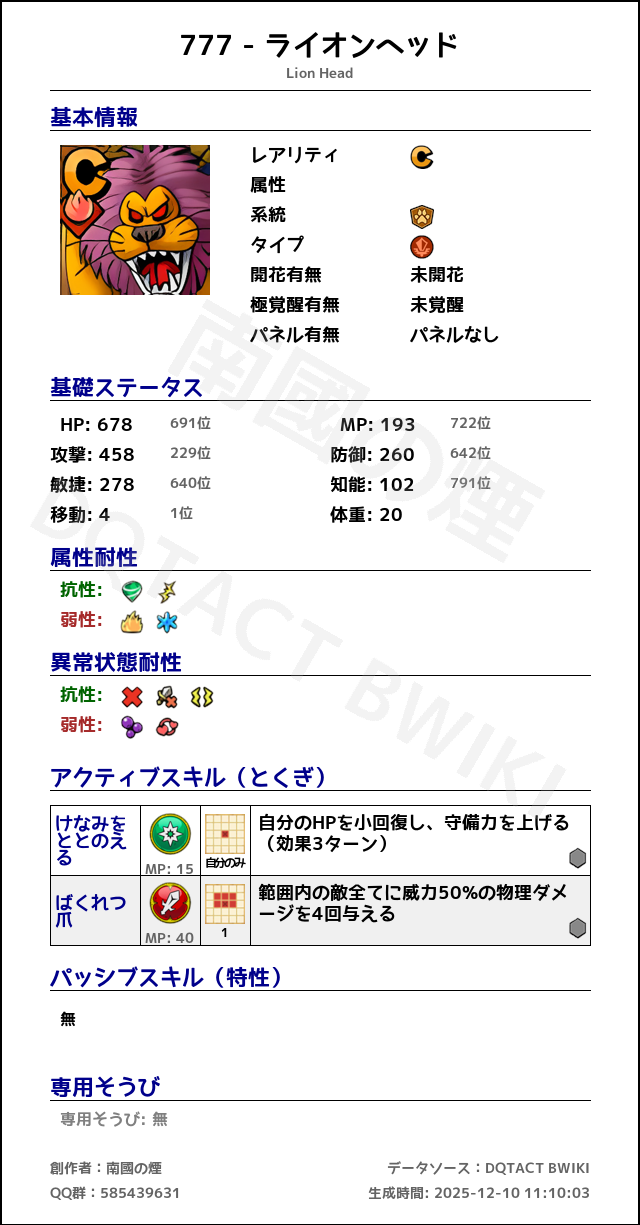 777 ライオンヘッド japanese.png