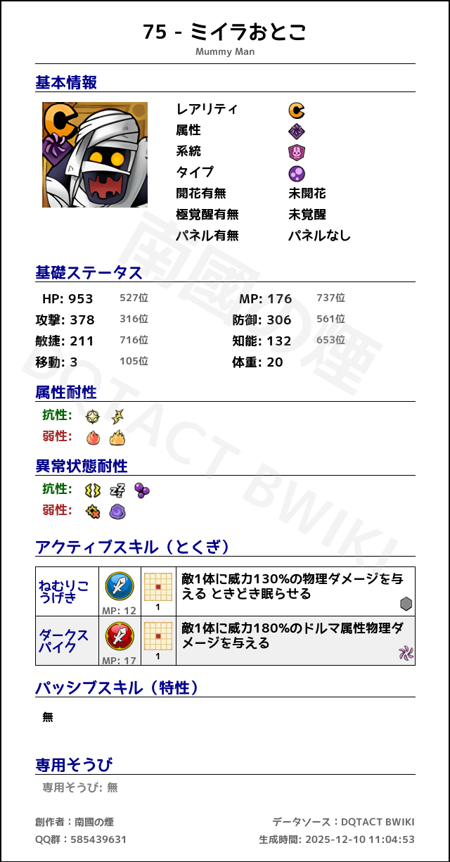 75 ミイラおとこ japanese.png