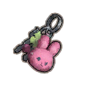 古董商独特品质随身物品 兔子钥匙串.png