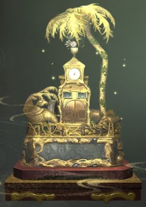 故宫联动 铜镀金乡村景色水法钟.png