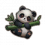 求生者通用独特品质随身物品 熊猫玩偶.png