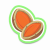 橙色浆果种子