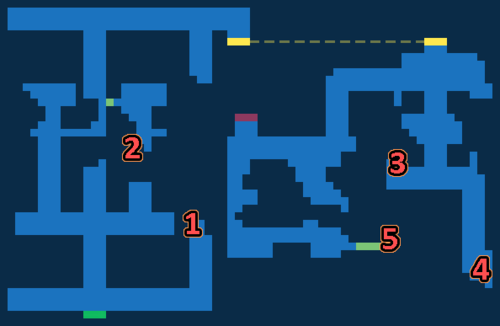 Treasure map of The Empire of Light and Dark - INT