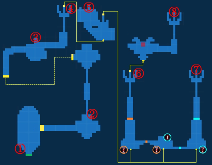 Map for Shrine of Ru'Avitau - Exploration