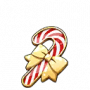 圣诞糖果徽章
