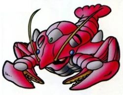 怪物瓦尔·瓦洛龙虾