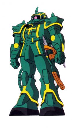 ms-06f扎古Ⅱ多兹鲁·扎比专用型 - 高达wiki_bwiki_哔哩哔哩