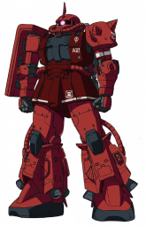 MS-06R-1A Zaku II High Mobility Type (Char Unit) Front.jpg