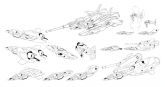 Super Engage Gundam core fighter lineart.jpg