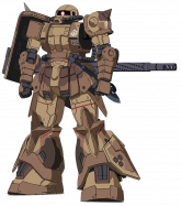 MS-06GD Zaku High Mobility Type (Ground Use) (Wald Unit) Front.jpg