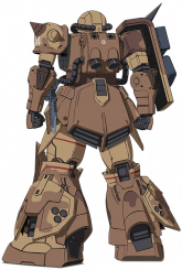 MS-06GD Zaku High Mobility Type (Ground Use) (Selma Unit) Rear.jpg