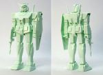 老模 1比144 RX-78 元祖高达 实物图1.jpg