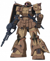 MS-06GD Zaku High Mobility Type (Ground Use) (Sanho Unit) Front.jpg