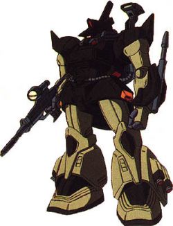 沙漠型勇士由于战争末期吉翁军的重心转向宇宙,在敖德萨战役失败之后