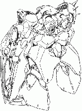 Me-02R Messer Back View Lineart.gif