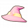 粉色魔法帽
