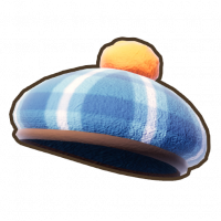 蓝色格纹贝雷帽.png