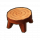 实木圆椅