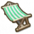 绿色沙滩吊床.png