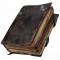 收藏品铁链式精装手抄书.png
