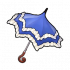 蓝白蛋糕洋伞.png
