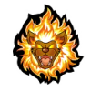 Fire Lion Sticker.png